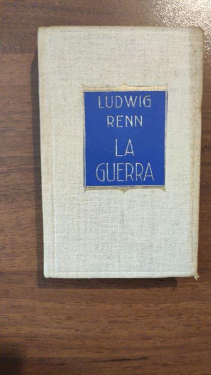 La Guerra - Ludwig Renn - copertina