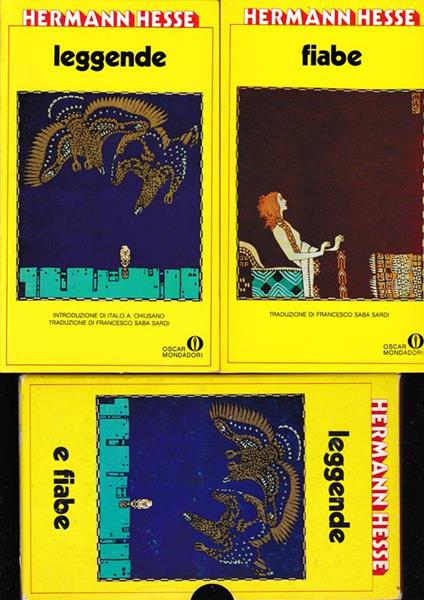 Leggende e fiabe, due volumi - Hermann Hesse - copertina