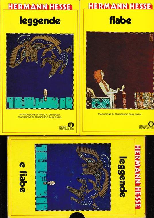 Leggende e fiabe, due volumi - Hermann Hesse - copertina