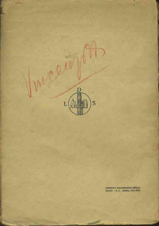 Rassegna storica del risorgimento. Anno XXII Fasc. I Gennaio 1935