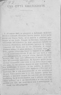 Una città galleggiante