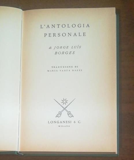 L' Antologia Personale - Jorge L. Borges - 2