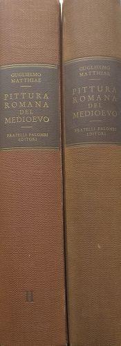 Pittura romana del medioevo - Guglielmo Matthiae - copertina