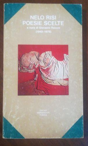 Poesie scelte - Nelo Risi - copertina