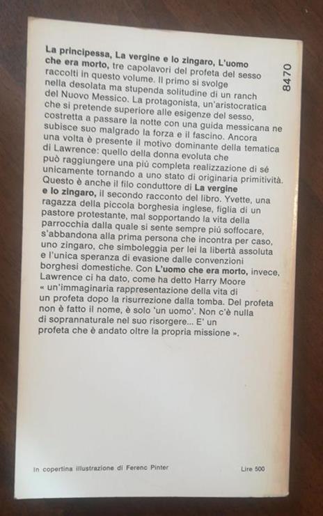 LA Vergine E Lo Zingaro - David Herbert Lawrence - 2