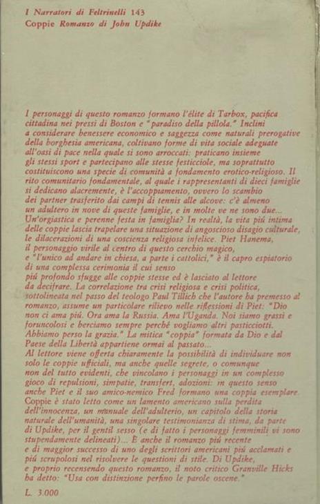 Coppie - John Updike - 2