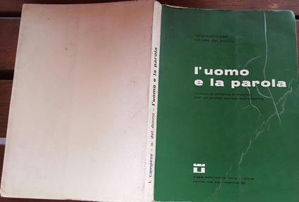 L' uomo e la parola - copertina