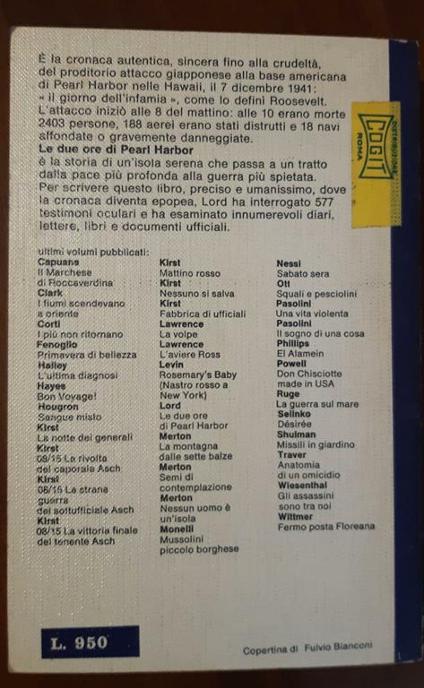 Le due ore di Pearl Harbor - Walter Lord - 2