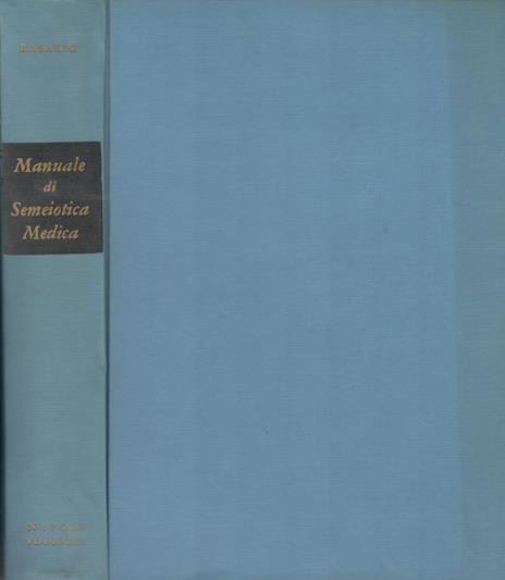 Manuale di semiotica medica - Giovanni Maria Rasario - copertina
