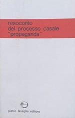 Resoconto del processo casale 