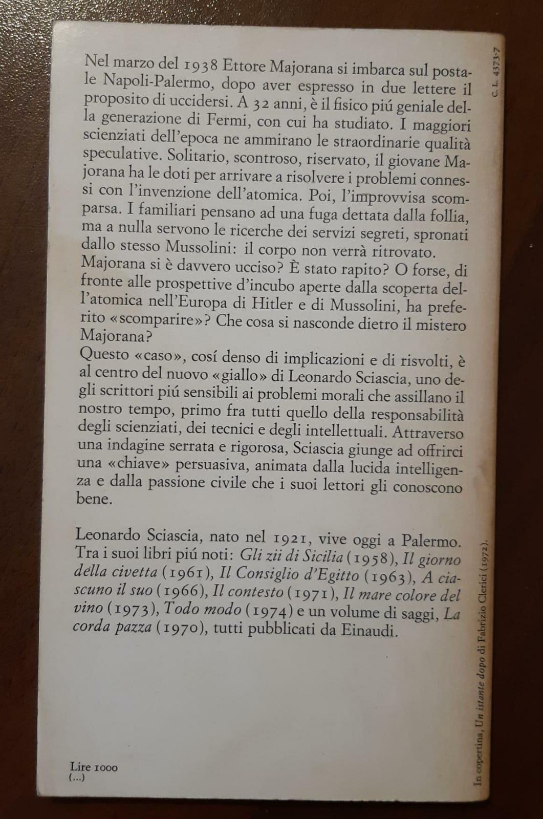 La scomparsa di Majorana