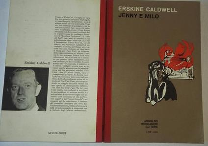Jenny e Milo - Erskine Caldwell - copertina