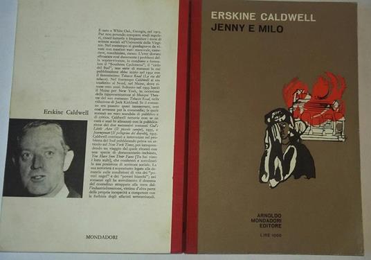 Jenny e Milo - Erskine Caldwell - copertina