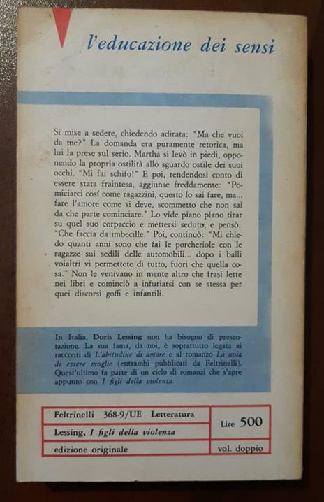 I figli delle violenza - Doris Lessing - 2