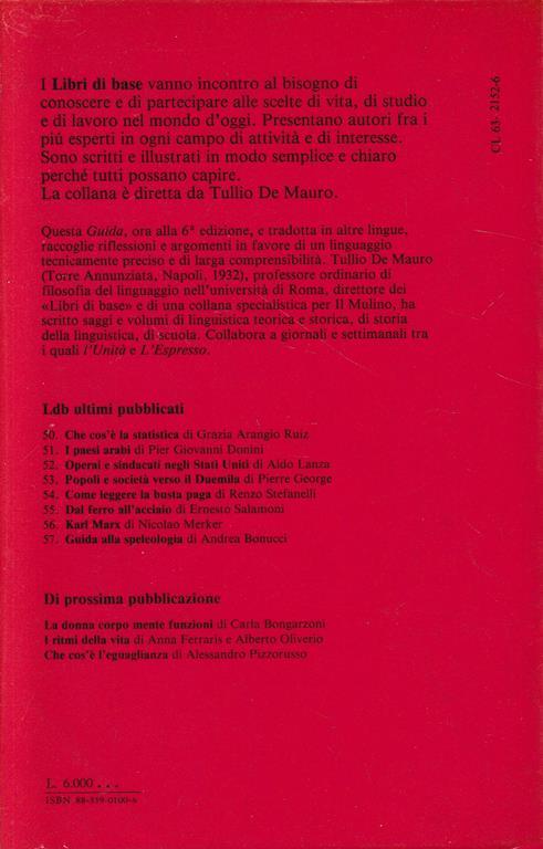 Guida all'uso delle parole - Tullio De Mauro - 2