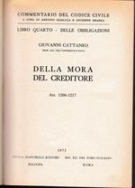 Libro quarto- Delle obbligazioni. Della mora del creditore. Art.1206-1217