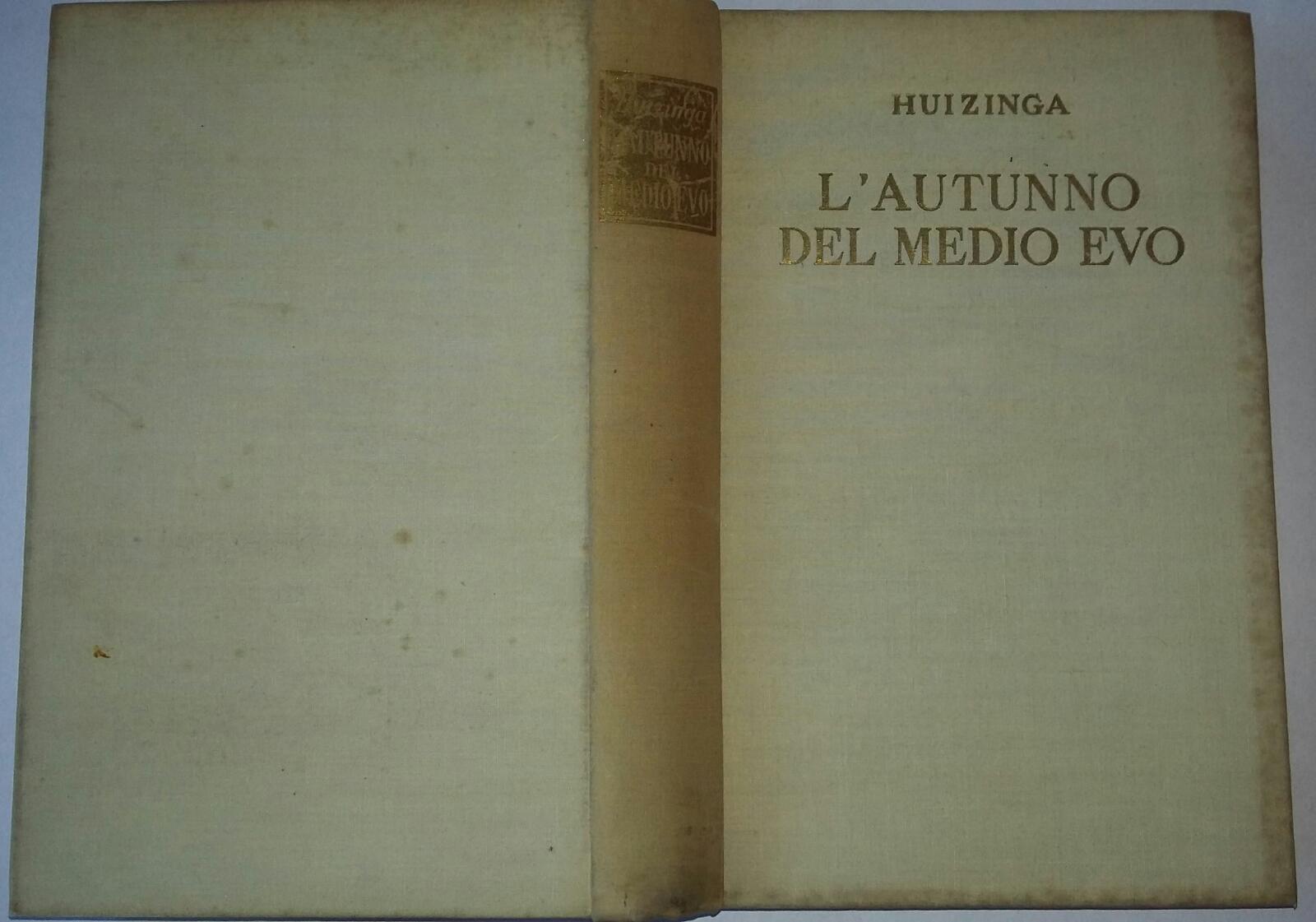 L' autunno del Medio Evo