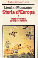 Storia d'Europa. Dalla preistoria all'Impero romano, vol. 1