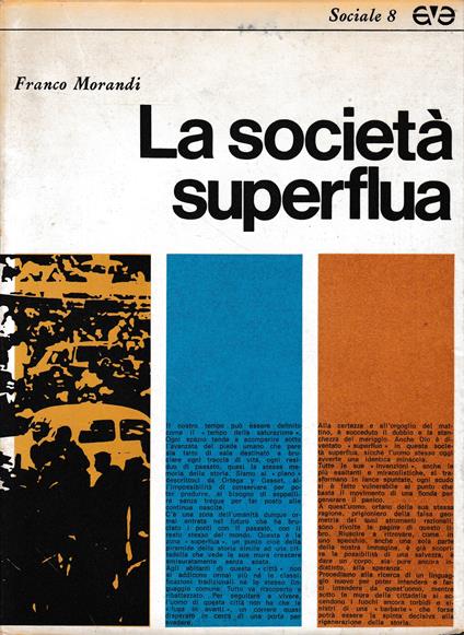 La società superflua - Franco Morandi - copertina