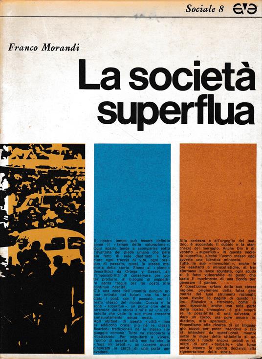 La società superflua - Franco Morandi - copertina