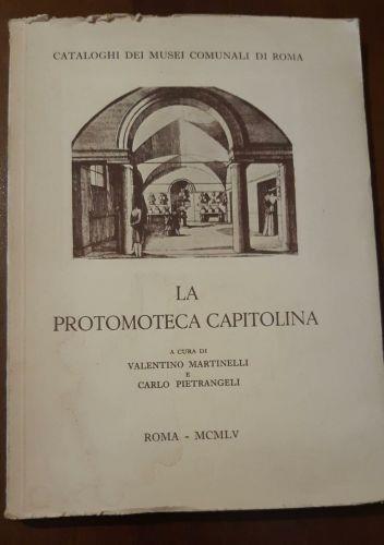 La protomoteca capitolina - copertina