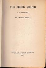 The brook Kerith, a Syrian story