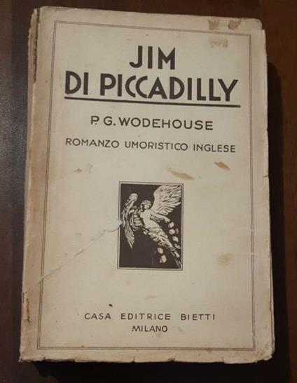 Jim Di Piccadilly - Pelham G. Wodehouse - copertina