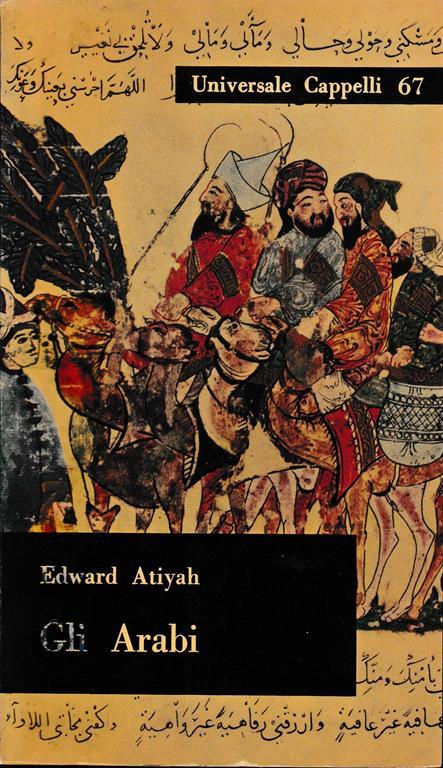Gli Arabi - Edward Atiyah - copertina