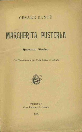 Margherita Pusterla - Cesare Cantù - copertina