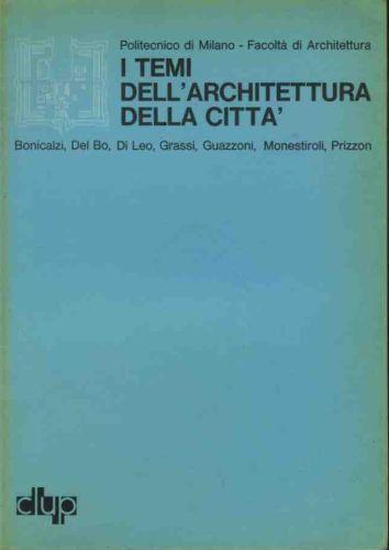 I temi dell'architettura della città - copertina