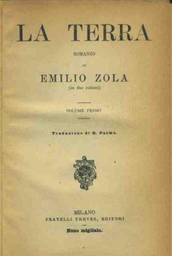 La terra - Émile Zola - copertina