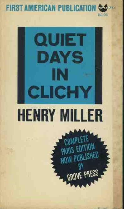 Quiet days in clichy