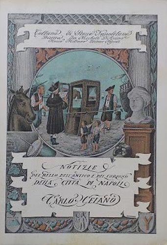 Notizie del bello, dell'antico e del curioso della città di Napoli, divise dall`Autore in dieci giornate per guida e comodo de` viaggiatori. Vol. IV - Carlo Celano - copertina