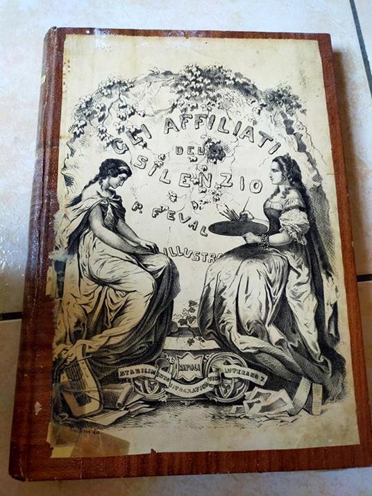 Gli affiliati del silenzio - Paul Féval - copertina