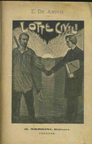 Lotte civili - Edmondo De Amicis - copertina