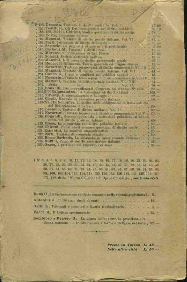 La colpa nel diritto civile odierno