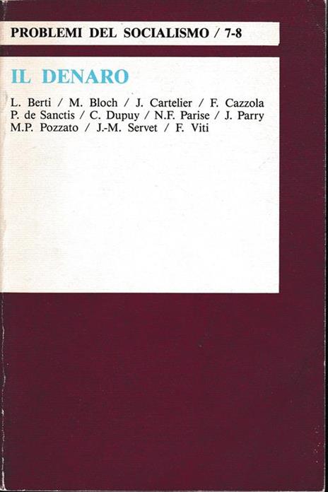 Il Denaro - copertina