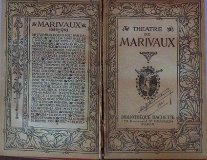 Theatre - Pierre de Marivaux - copertina