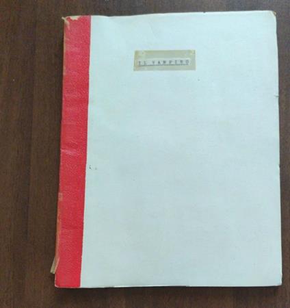 Il vampiro - John Goodwin - copertina