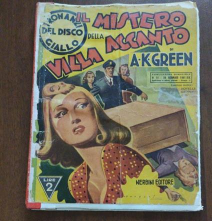 Il mistero della villa accanto - copertina