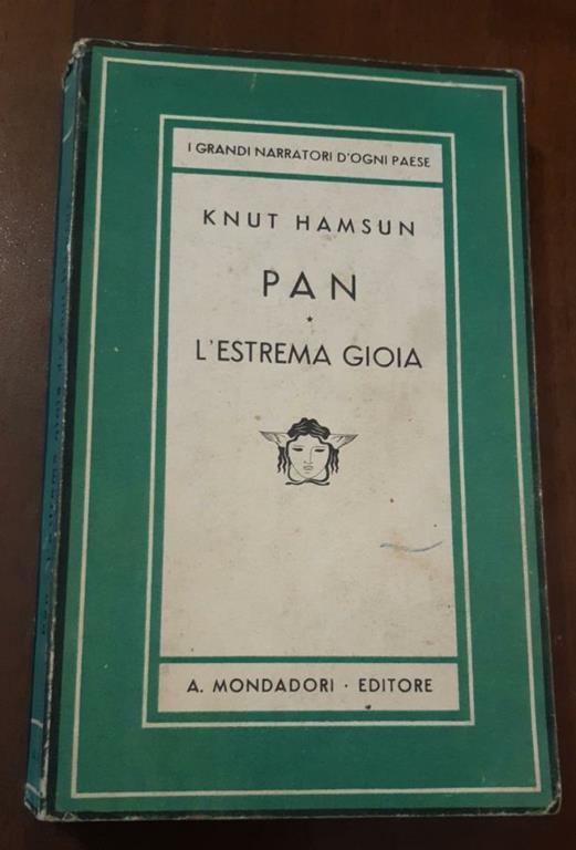 Pan L'estrema gioia - Knut Hamsun - copertina