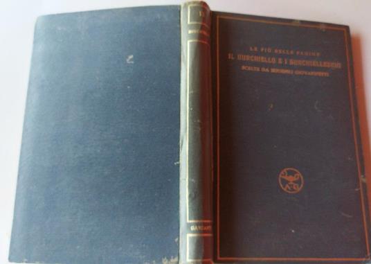 Le piu' belle pagine Il Burchiello e i Burchielleschi - Eugenio Giovannetti - copertina