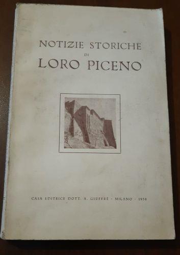 Notizie storiche di Loro Piceno - copertina