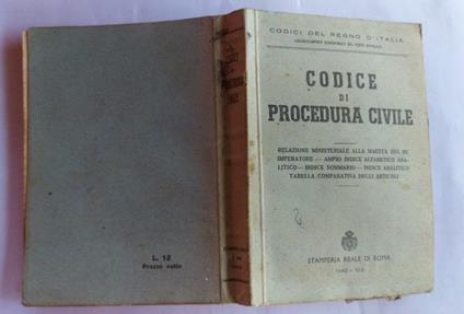 Codice di procedura civile - copertina