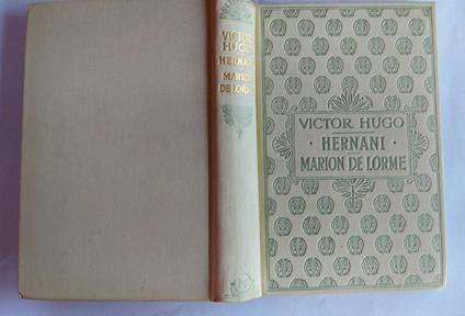 Hernani Marion De Lorme - Victor Hugo - copertina