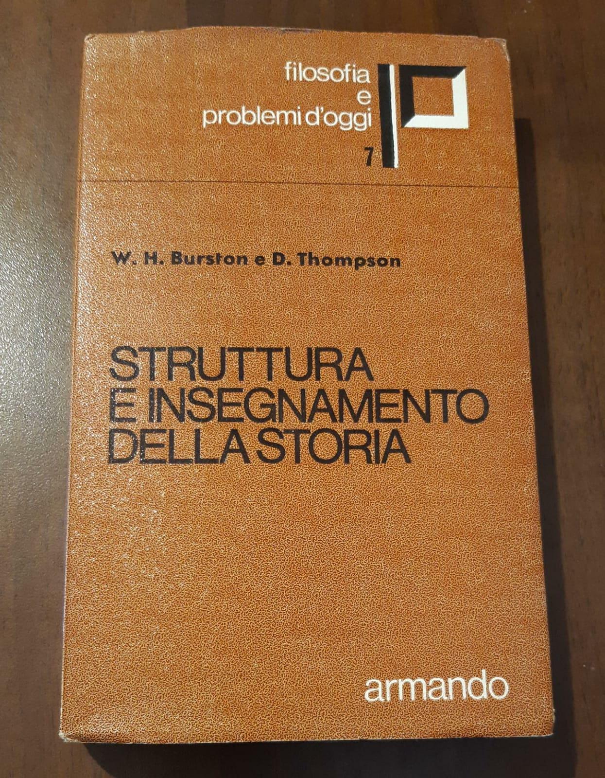 Struttura e insegnamento della storia