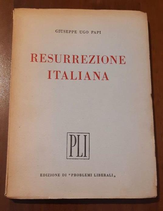 Resurrezione Italiana - Giuseppe Ugo - copertina