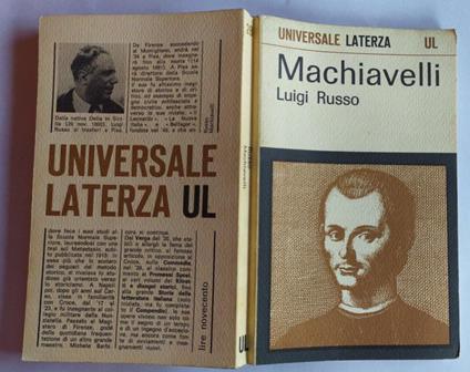 Machiavelli - Luigi Russo - copertina