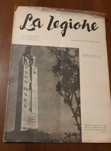 La legione quindicinale dei combattenti - copertina