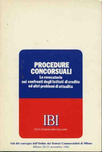 Procedure concorsuali - copertina